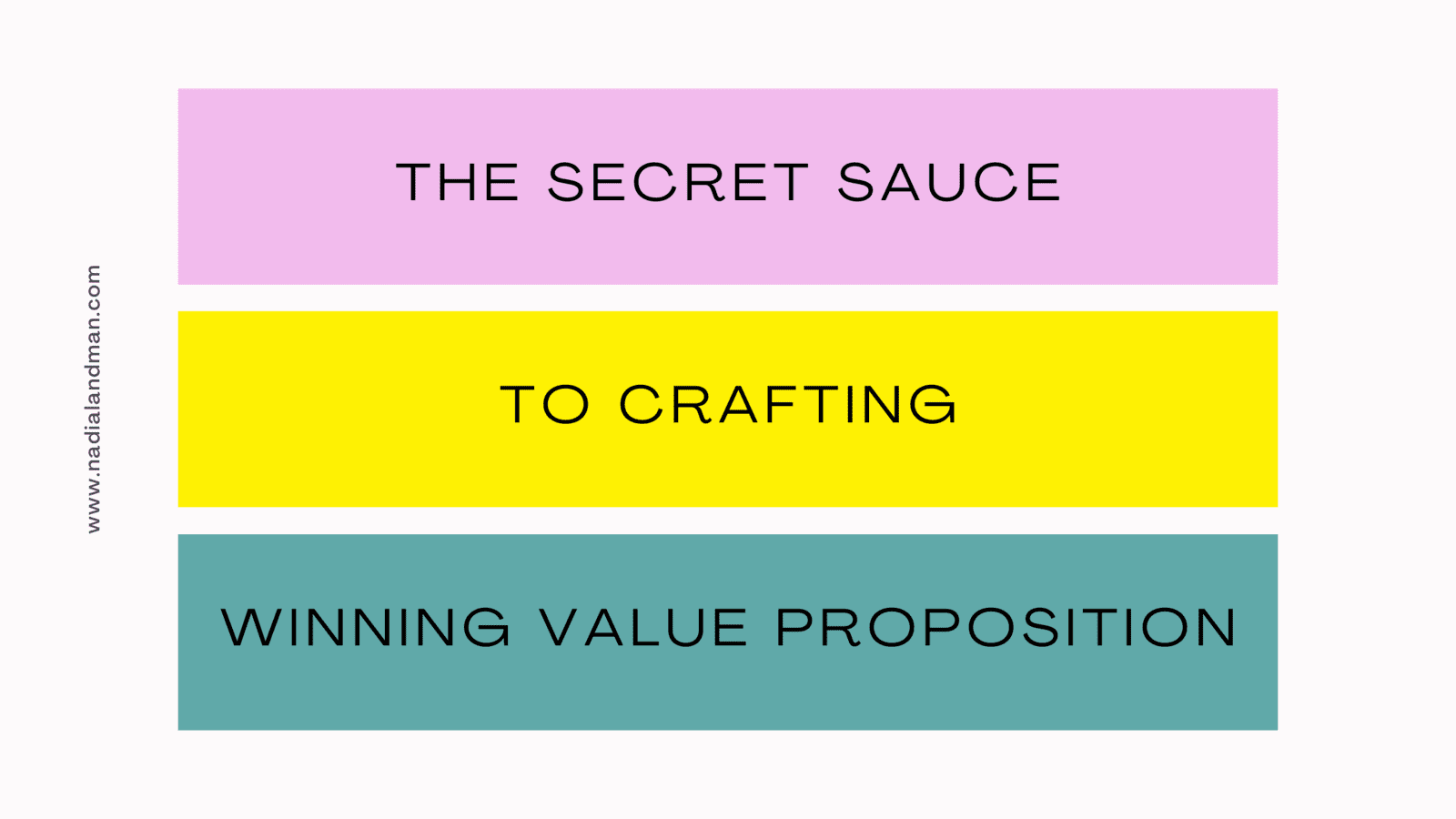 The Secret Sauce to Crafting a Winning Value Proposition 